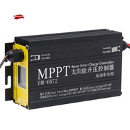 BM6072 600W MPPT Boost Solar Charge Controller for 24V 36V 48V 60V 72V Battery System Solar Panel 12