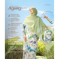 KURUNG AGUNG IRONLESS BLOOM SERIES KOREAN MOSS CREPE TAK PAYAH GOSOK | SAIZ XS-XL [JELITA WARDROBE]