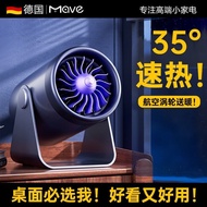 Desktop Heater Heater Household Desktop Electric Heater Office Bedroom Hot Fan Quick Heat Heat Fan H