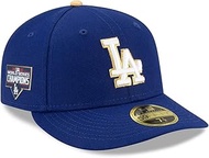 New Era LA Los Angeles Dodgers 59FIFTY LP Low Profile Gold Program 2020 World Series Champions Fitte
