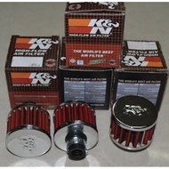Shiitake Mushroom Head High Flow Filter Element K & N Small Secondary Air Intake Waste Oil Recycling