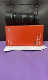 剛剛四月買 完美無瑕 全套有盒 香港行貨 有保養 2027-4 Sony E 70-350 70-350mm OSS