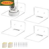 SUSANS Acrylic Floating Shelves, Wall Hanging Decorative Wall Shelves, Quality Transparent Small Pla