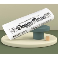 GabeFish 2PC Akhbar Lucu Mainan Berderit untuk Anjing Kecil, 7 x 2.5-inci (18 x 6.5cm) Bunyi Interak