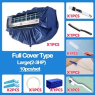 Aircond Cleaning Cover kit Aircond Cleaning Bag Aircond Cleaner Canvas Aircond Cleaning Tool Servis 