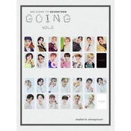 Going Seventeen Vol.2 photocards