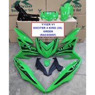 Rapido Cover Set Yamaha Y15ZR V1 V2 Exciter 4 King (36) Accessories Motor Y15 Ysuku Green Yellow