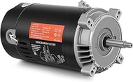 FAHKNS UST1102 Pool Pump Motor - 1HP Single Phase Pump Motors，Square Flange/Round Flange，56J Frame，3