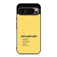 GOOGLE HP Case Googlehp PIXEL 10 9 8 7 6 5 4 3 Pro XL 4g 5g TPU Softcase Control alt del yellow