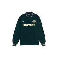 Goster Vintage Rugby Polo Shirt - Alabama Green