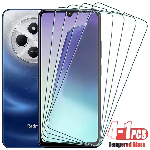 4-1Pcs HD Screen Protector for Xiaomi Redmi Turbo 4 14C 13 C R 12 11A 10 9 C 8 A 10X 4G 5G 9A 9T 9AT