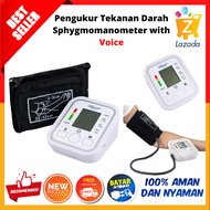 [COD] Pengukur Tekanan Darah / Tensi Digital Alat Pengukur Tekanan Darah / Pengukur Tekanan Darah Sphygmomanometer with Voice / Alat Tensi Tekanan Darah / Alat Cek Pengukur Tekanan Tensi Darah / Monitor Tekanan Darah / Tensi Darah Digital Otomatis Akurat