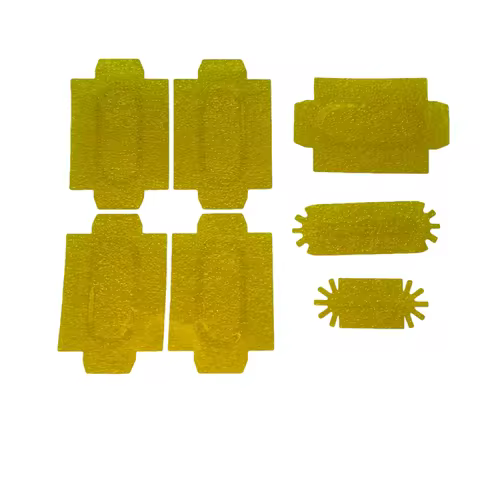 10/50 Pcs 7D Hifu Cartridge Replacement Yellow Waterproof Film Sticker Universal Ultrasonic Knife Fi