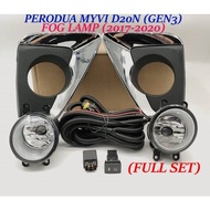 PERODUA MYVI D20N MYVI GEN3 GEN 3 2017-2020 FOG LAMP FOG LIGHT SPORTLIGHT SPORT LIGHT LAMP BUMPER LA