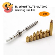 [Ready Stock Supply] 1pc 3D Printing T12/TS101/TS100 Soldering Iron Head Hot Melt Nut Pressure Head 