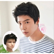 SHORT MEN'S WIG WITH FRONT CRESCENT MODEL WIG COSPLAY WIG FOR MEN DAILY KOREAN HARAJUKU COOL MEN'S W