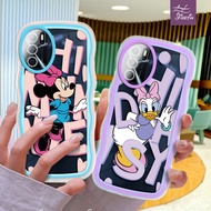 Minnie And Daisy Dancing Odd Shape ph Casing for for OPPO A1 Pro/K A3/S A5/S A7/N/X A8 A9 A11/X/S A12/E/S A15/S A16/S/K A17/K 4G/5G soft case Cute Girl Cute plastic Mobile Phone