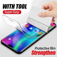 LG Q9 G7 fit One G8 V40 V50 thinQ G6 V20 V30 Screen Guard Soft Full Cover Hydrogel Film (Not Glass)