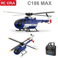 RC ERA C186 MAX BO105 Scaled 4CH Remote Control Helicopter Model Optical Flow Positioning Gyro Stabi