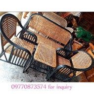 ∈✗☢SALA RATTAN SET WITH CENTER TABLE/SOLIHIYA WEAVING/RATTANN SALA COLLECTIONS