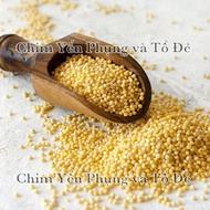 Shelled Millet Seeds - Nutritious Bird Food, premium organic yellow sticky rice millet.