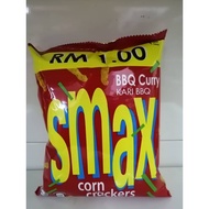 MAMEE SMAX SNACK CORN CRACKERS BBQ CURRY PERISA 50G
