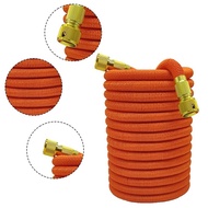 <LSAR Sale>Car Wash Water Pipe Garden Hose Plant Watering Orange Color 17FT 25FT 50FT 75FT