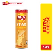 Lay's Stax Extra Cheese Potato Chips 140g