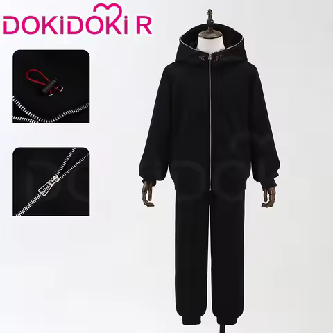 Itadori Yuji Costume Anime Cosplay DokiDoki-R Yuji Itadori Men School Uniform Casual Daily JJK Itado