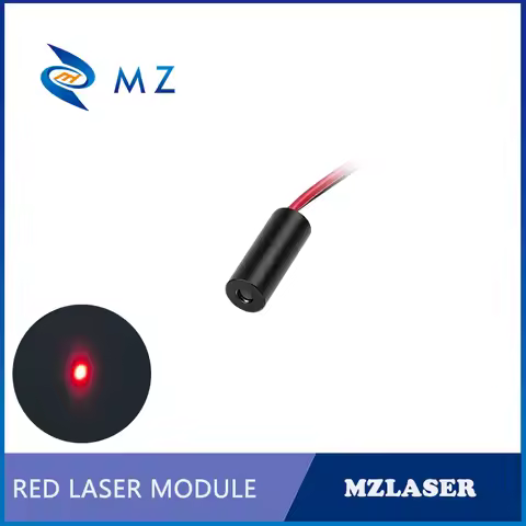 Compact Small Size Red Dot Laser Diode Module 638nm D4mm 0.5mW 1mW 5mW 3V Industrial Grade Spot Lase