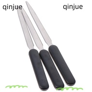 QINJUE 3 Pieces Letter Opener Letter Opener, 3 Pieces Stainless Steel Open Letter, Removal Tool Humanized Grip Envelope Slitter Office