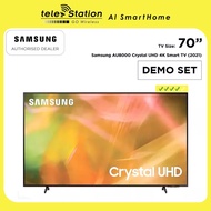 Samsung TV AU8000 Crystal UHD 4K Smart TV 70" (2021) (DEMO SET) │ 1 Year Local Warranty