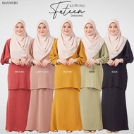 HASNURI FATEEN KURUNG MODEN IRONLESS NURSING AND WUDHU FRIENDLY KURUNG MODEN MUSLIMAH LABUH DAN LOOSE BERPOKET BAJU RAYA