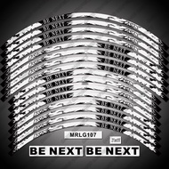 Bánh Xe Máy Hub Sticker Decal Phụ kiện cho Kawasaki kx250f kx450f