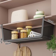 全城熱賣 - 浴室 廚房置物架 可伸縮懸掛分層調料品掛架 櫥櫃 內吊櫃下收納下掛掛籃