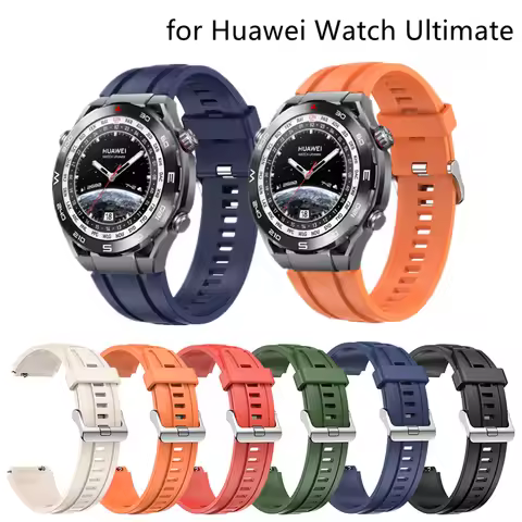 Silicone Strap for Huawei Watch Ultimate Smart Replacement Watchband Sports Band for Huawei Watch Ul