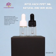 5ml glass pipette bottle 5ml serum bottle/ 5ml dropper bottle/ - blackRing