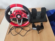 任天堂 NS Switch Mario Kart 8 Racing Wheel DX 呔盤 方向盤 + 腳踏 控制器 套裝 (日本, HORI)