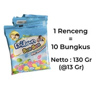 Cokelat Dilan Bon Bon 10 x 13 Gr Rasa Cokelat by Jadoel_Snack permen  coklat halal toples dan pouch