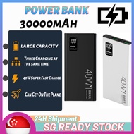 🇸🇬 [In Stock]40W Super Fast Charge Power Bank 30000mAh Mini Large Capacity Power Bank 充电宝