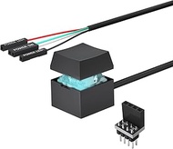 PC Power Button PC Computer Power Switch - Mechanical Key Keyclick External Desktop Computer Power O