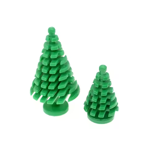 Building Block Part Garden-plants Scenery Pine Tree The Christmas Tree 2435 3471 Building Scene Comp