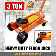 3 Ton 220LF Heavy Duty Floor Jack Hydraulic Service Garage Jack Jet Jack Kereta Jack Buaya Jek Kereta Car Repair Tool