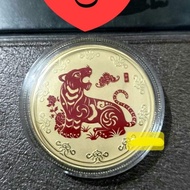 Koin Perak gilded 99.99%