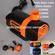 Máy Bơm Bể Cá Màu Cam Điều Khiển Tiết Kiệm Điện G6000 G9000 G12000