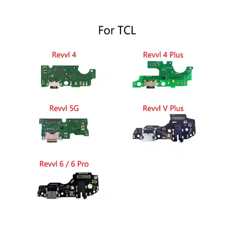 USB Charge Dock Socket Port Connector Flex Cable For TCL Revvl 4 5007Z 5007W Plus 5062 5G T790W/Z 6 