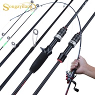 Sougayilang NEW Slow Jigging Rod UL Fishing Pole1.8m 3 Section Fishing Rod Spinning /Casting Ultra-l