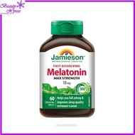 特強甜睡褪黑激素 (10 毫克) 薄荷味 60粒(新舊包裝隨機提供) [平行進口] 時差失眠睡眠質素精神緊張 此日期前最佳:2027年12月31日