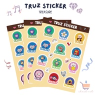 Treasure Truz Stickers (Cutting)