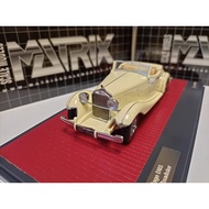 Matrix 1 43 Delage Convertible Classic Car Model Delage D8S De Villars 1933